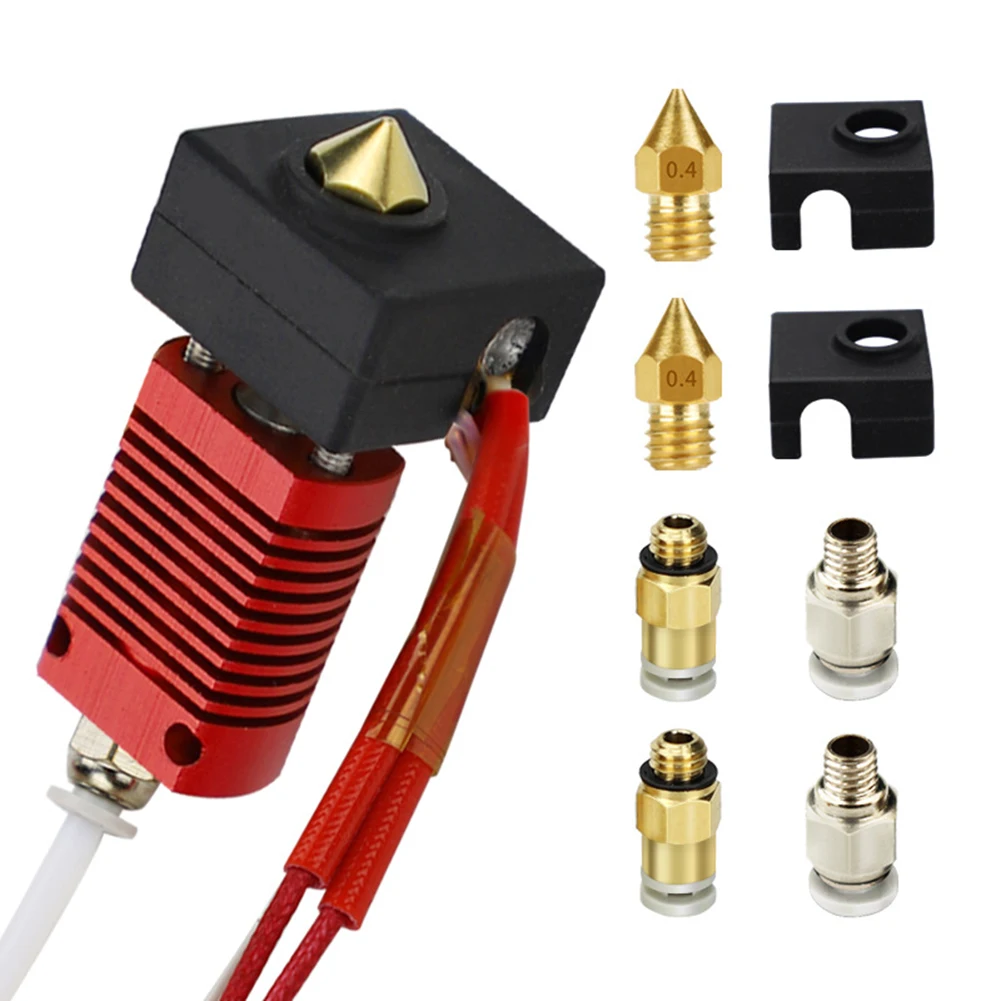 

9Pcs Assembled Extruder Hot End Kit 3D Printer Extruder Hot End Kit for Creality Ender 3 V2/Ender 3 Pro 3D Printer