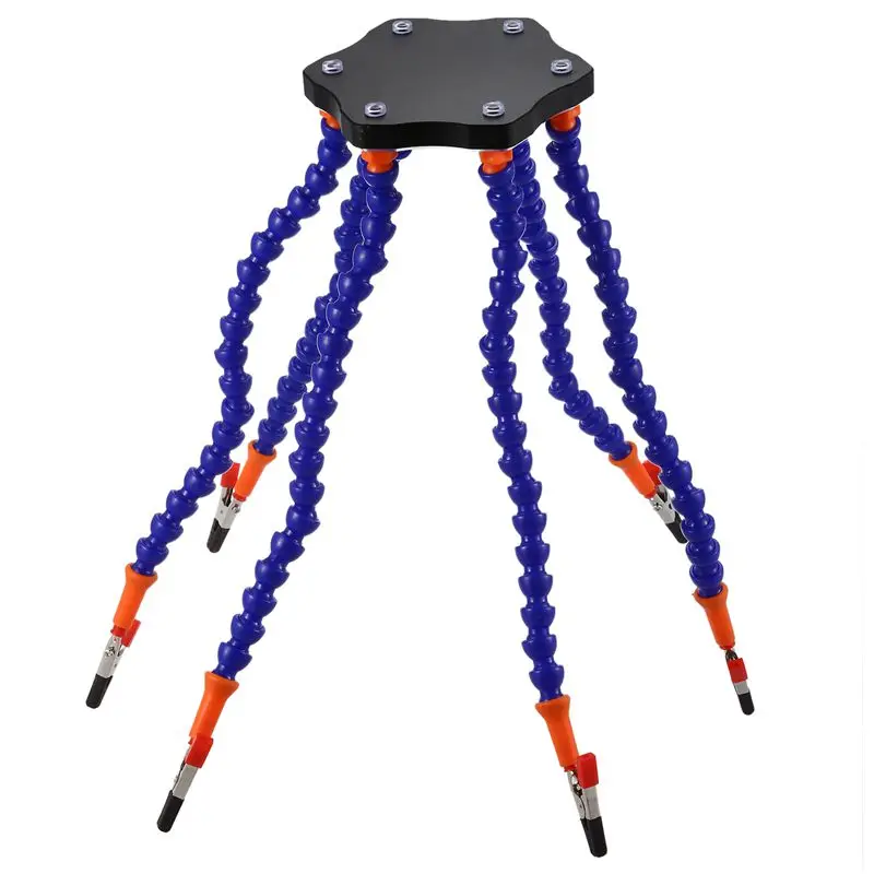 Вспомогательный ручной инструмент для пайки 6 гибких рычагов шестислойная