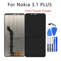 for nokia 3 1 plus lcd display touch screen ta 1118 1104 1125 1117 1113 1115 digitizer assembly for nokia 3 1 plus phone parts