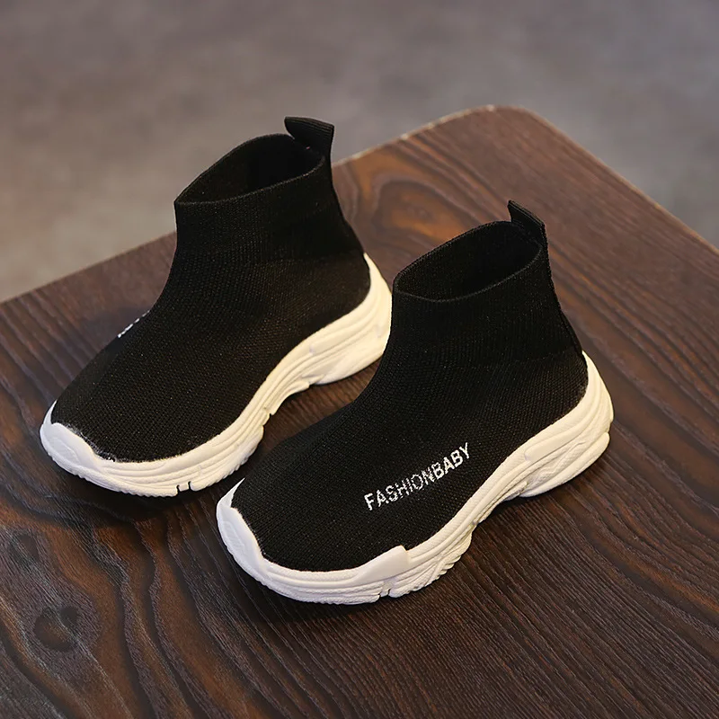 Короткие ботинки для маленьких мальчиков и девочек от 1 до 5 лет удобная дышащая