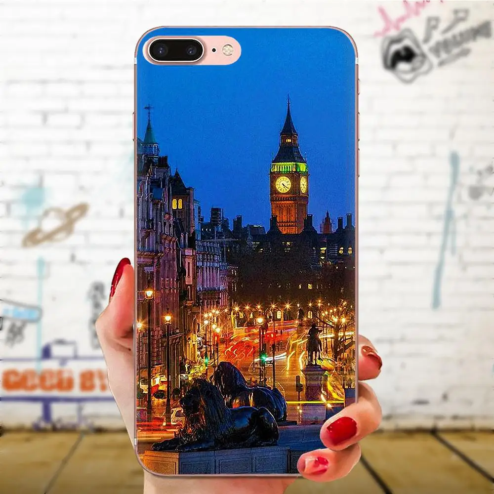 Корпус мобильного телефона из ТПУ прозрачный самых красивых для Galaxy Alpha Note 10 Pro A10