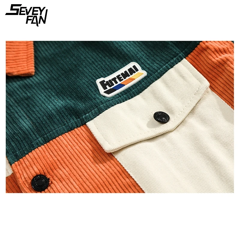 

Japan Harajuku Denim Jackets Men Flannel Color Block Patchwork Oversized Oversized Hip Hop Blue Jeans Jacket New Casual Clothes