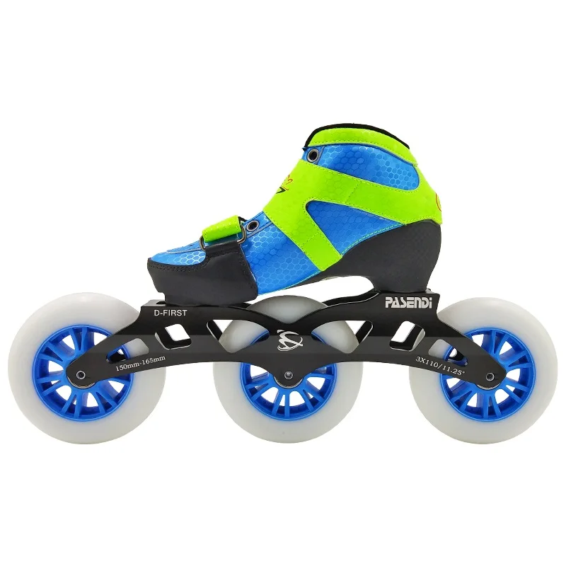 

2019 nuevas botas de patinaje de velocidad para nios 3x110 montura ajustable patines para hombres y mujeres patine prof