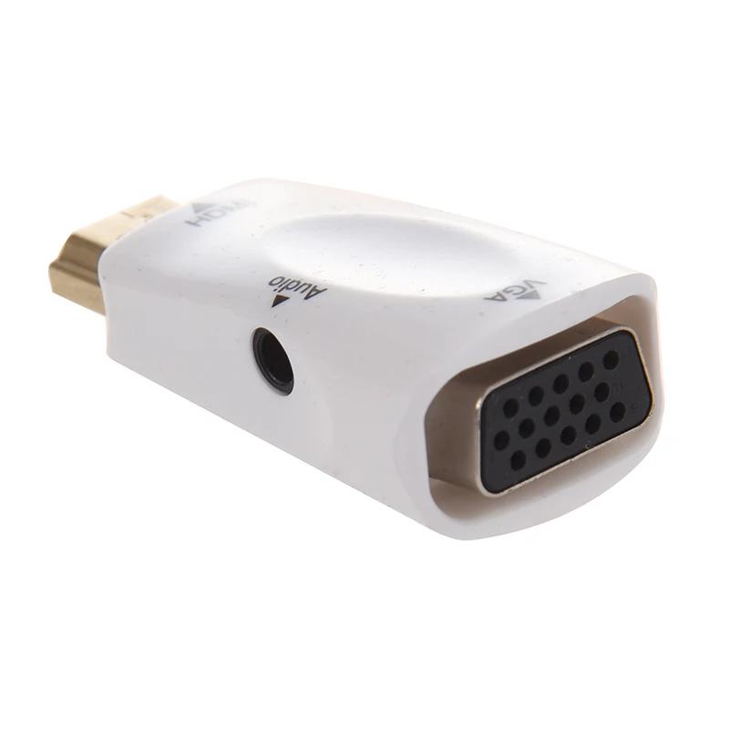 1080P HDMI папа к VGA Женский адаптер видео конвертер с аудио выходом|Кабели HDMI| |