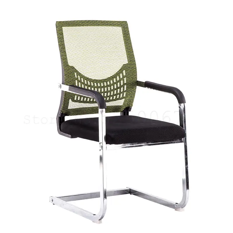 Office Chair Simple Computer Back Home Comfortable Bow Dormitory Bedroom Work Study Stool |