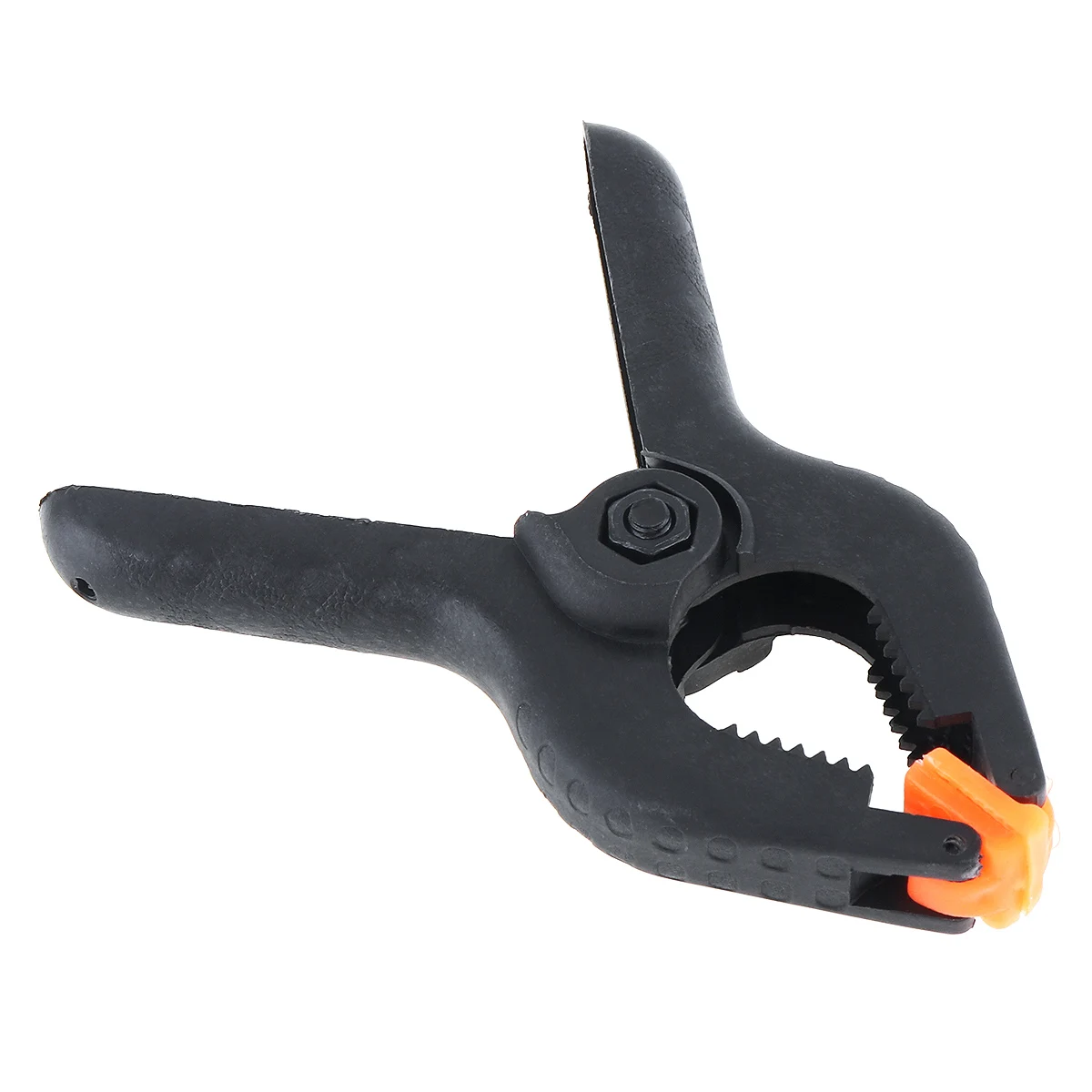 Фиксированный зажим из черного пластика и нейлона 3 дюйма с пружинными зажимами