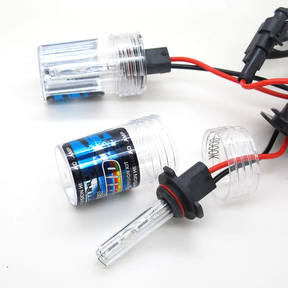 CARCTR 1 комплект ксеноновые автомобильные фары лампы HID с балластами H H3 H4 H7 H8/H9/H11 6000K