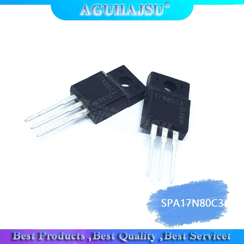 5 шт. SPA17N80C3 TO 220F 17N80C3 FET Новый оригинал| |