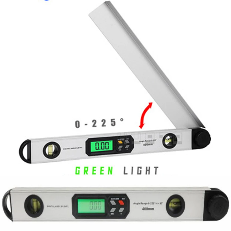 Высокое качество 400 мм 16 дюймов дальномер цифровой транспортир Цифровой Угол finder