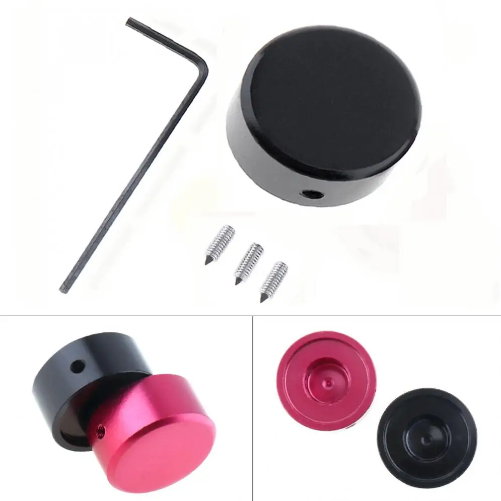 

Guitar Foot Nail Cap Effect Pedal Pad Aluminum Alloy Cover with Anti-slip and Anti-scratch for Guitar Pickup