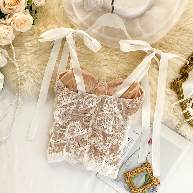 Женская одежда топ с лямкой на шее новинка 2019 |