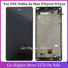 ЖК-дисплей для ZTE Nubia Z9 Max NX510J NX512, дигитайзер инструмент для ремонта сенсорного экрана в сборе