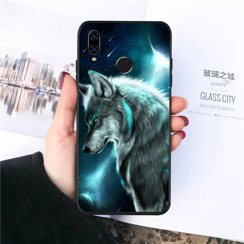 

Wolf Lion Fierce animal Phone Cases For Huawei honor Mate P 10 20 30 40 Pro 10i 9 10 20 8 x Lite Luxury brand shell funda coque