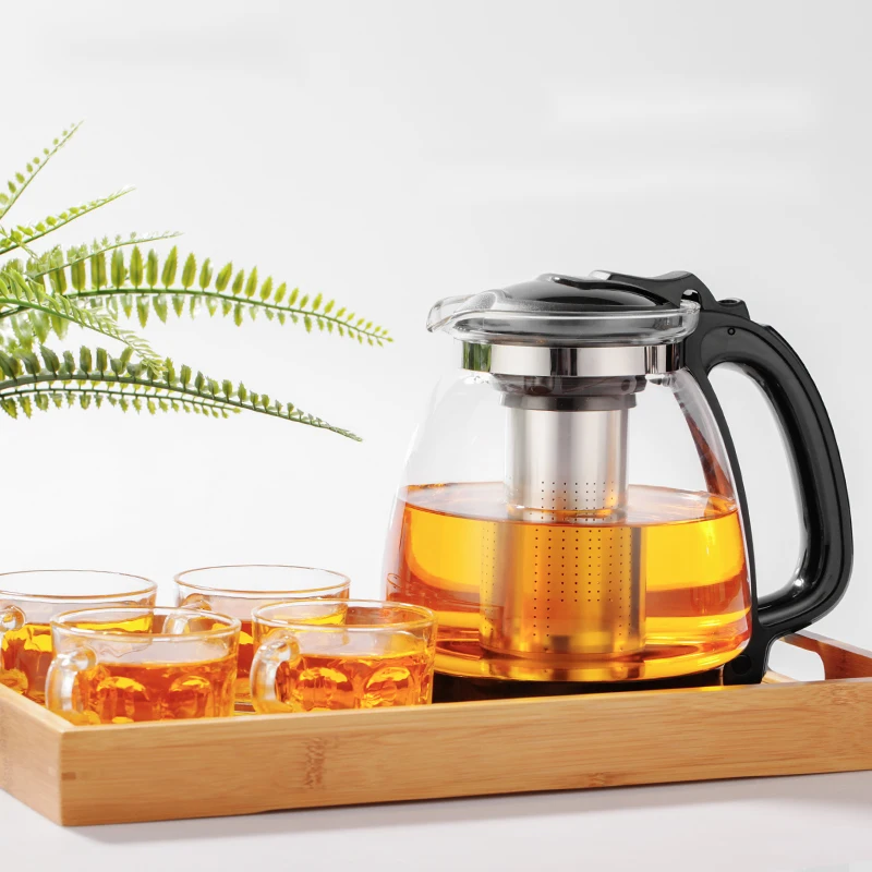 Премиум чайник с заварочником модный для чая рассыпчатый листового 1 35 л и 2 0