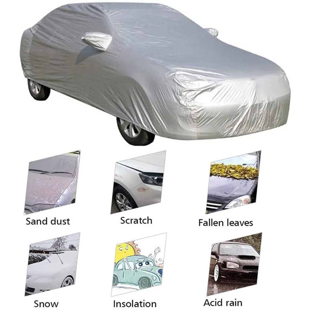 

Snow Car Cover Rain Polyester 4.71.751.5m XL Protector Indoor Outdoor