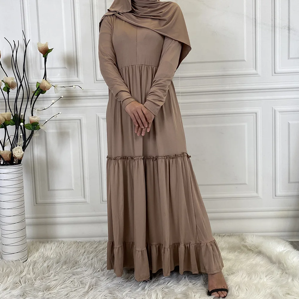 Цельнокроеное Молитвенное платье для женщин, Рамадан, Женская абайя, Дубай, длинное платье для химаба, детское платье, кафтан, женская одежд...