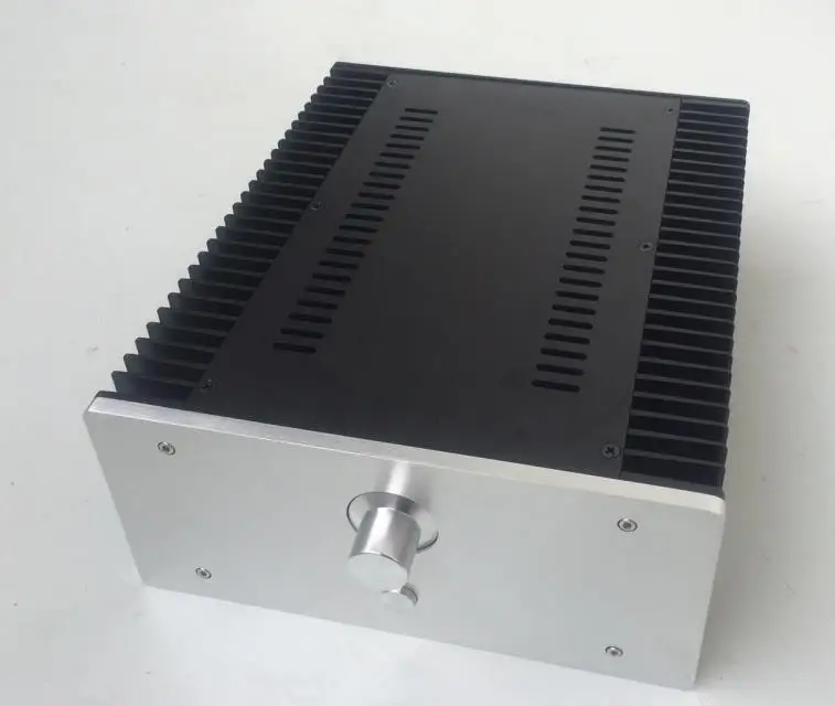 

260X120X311mm Small A Amplifier Case Anodized Aluminum Heatsink PSU Blank Chassis Preamp Audio Music Box Hi End Hifi Enclosure