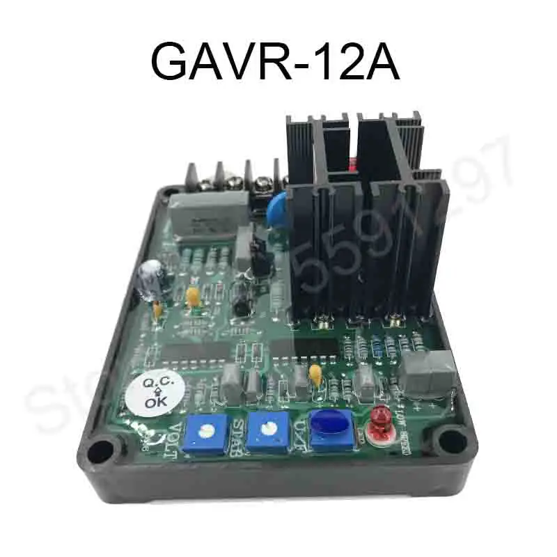 Автоматический регулятор напряжения GAVR-12A AVR для безщеточного генератора GAVR12A с бесплатной доставкой Kubota 220V 380V 400V ON.