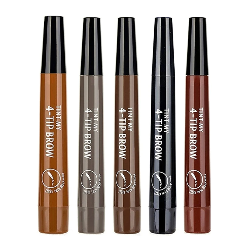 

Тату-ручка для бровей, водостойкая, микроблейдинг, карандаш для бровей с наконечником микро-вилки