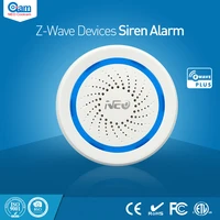 neo coolcam nas ab02z smart home z wave usb siren alarm sensor compatible with 300 series and 500 series smart home automation