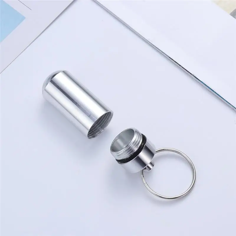 5 шт. водонепроницаемый чехол для таблеток из алюминиевого сплава держатель