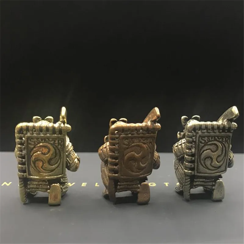 

Home Decor Brass Samurai 3D Mini Metal Figurine Art Statue Model Room Saloon Desk Europe & America Sculpture Decoration Gifts