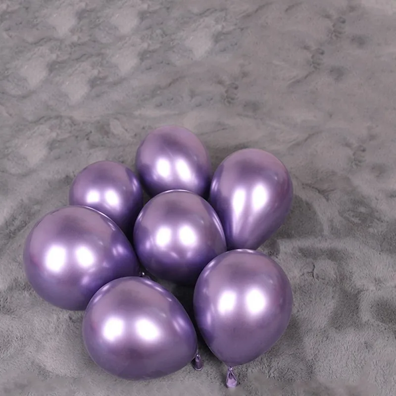 20/50 шт в наборе 5 дюймов жемчужные латексные воздушные шары с металлическим