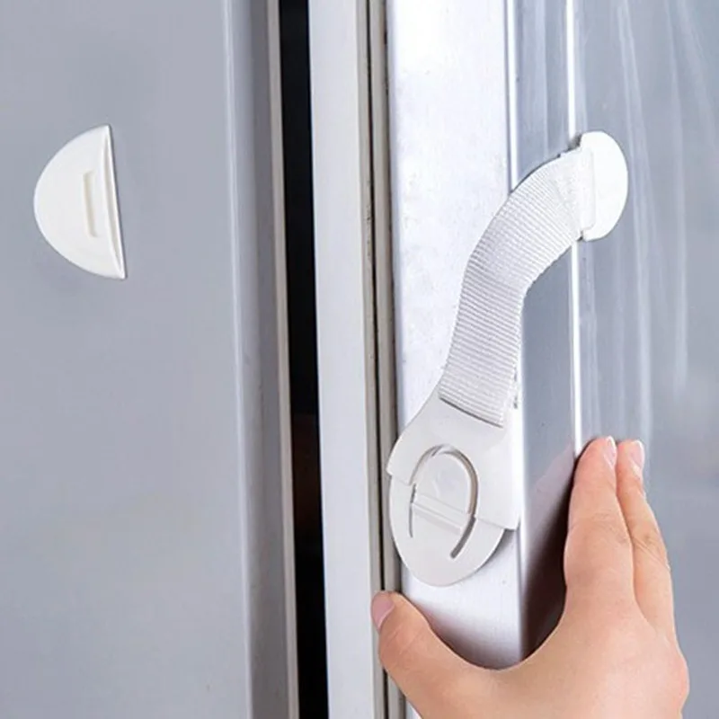 child lock protection safety self-adhesive anti-open refrigerator drawer plastic | Kitchen Cabinet Parts & Accessories