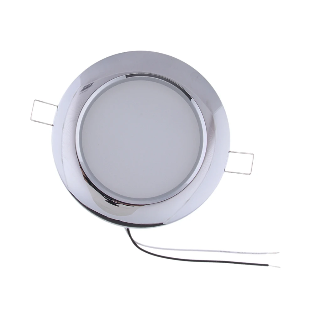 

RV Boat Recessed Ceiling Light 6000K LED Panel Light 24V 4.5" 4.5W Downlight