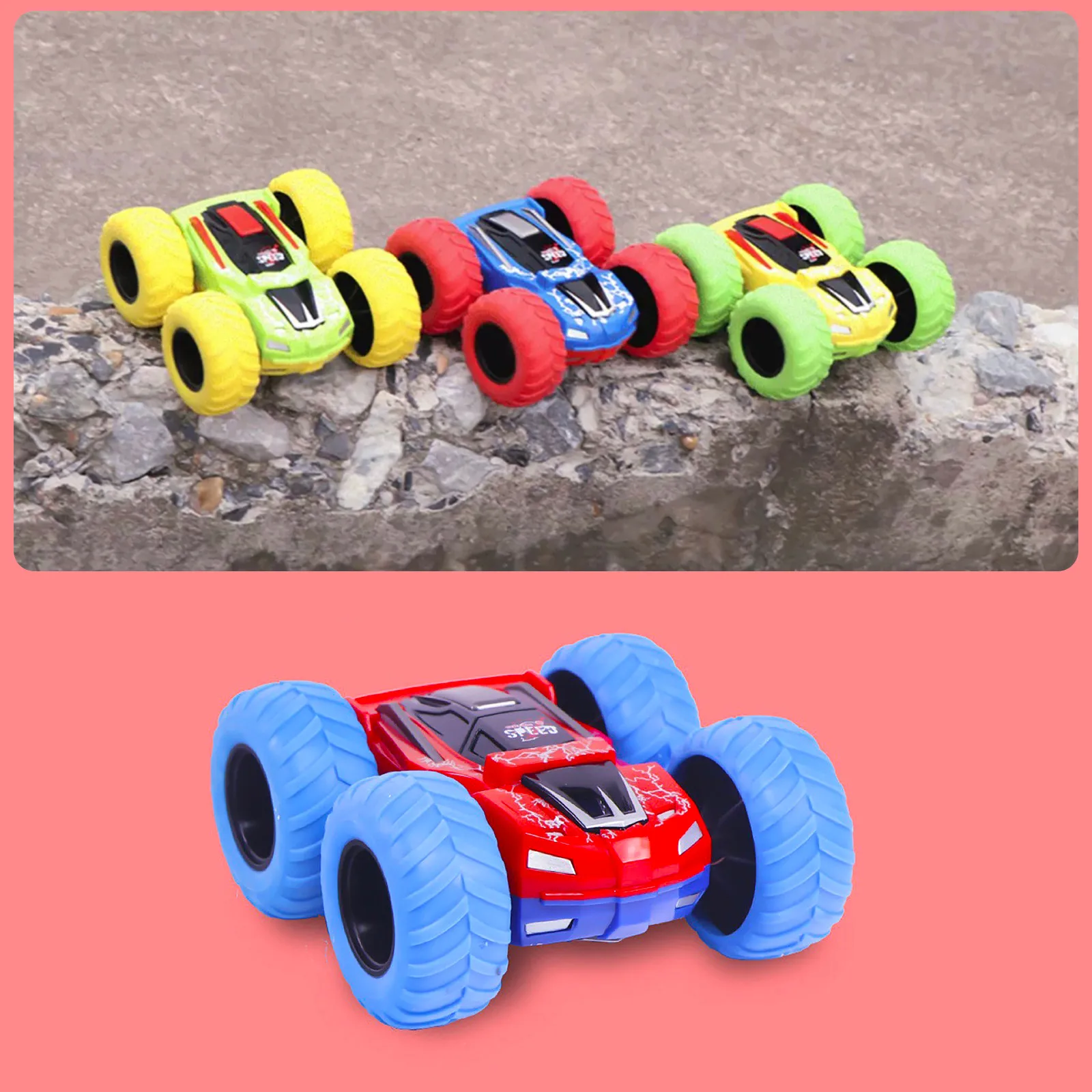 

toys for boys Pull Back Cars Toys Truck Double-Sided Inertance Friction Powered Vehicles Gift zabawki dla dzieci juguetes#L35