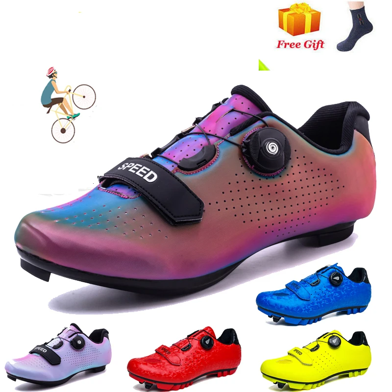 

MTB Cycling Shoes Men Self-Locking Racing Road Bike Shoes Outdoor Zapatillas Ciclismo Professional Mountain Bicycle Sneakers