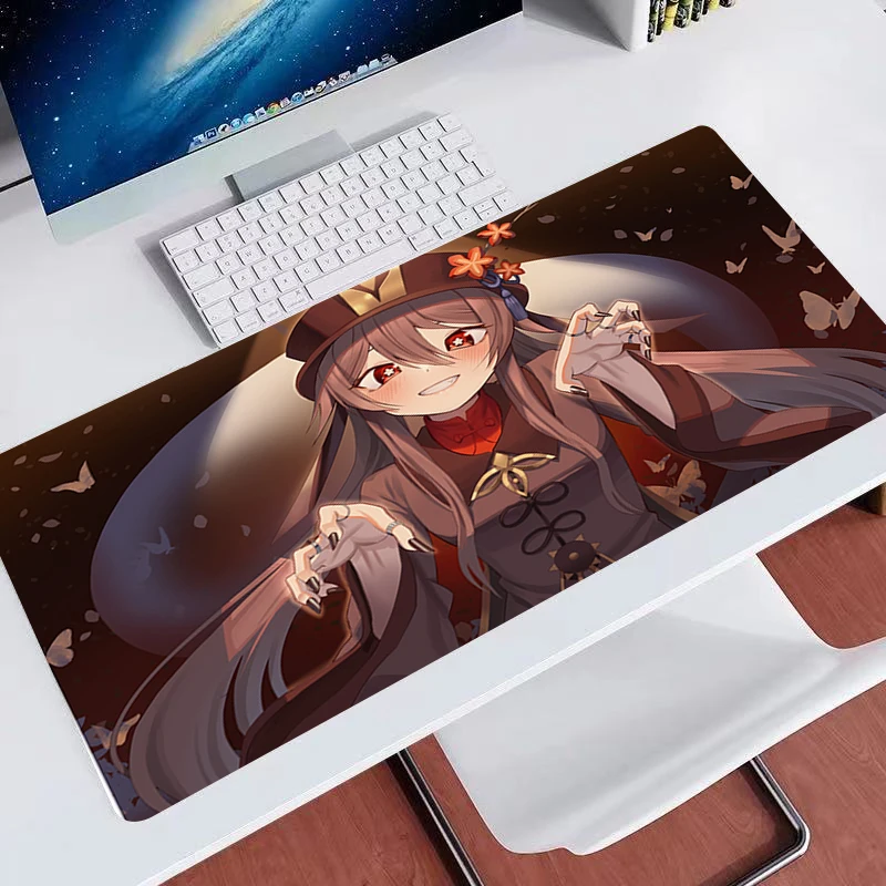

Genshin Impact Mouse Pad Gaming Mousepad Mat Gamer Mouse Pad Keyboard Desk Mat Table Carpet Mousepad xxl For Computer Laptop Pad