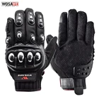 WOSAWE ветрозащитные Мотоциклетные Перчатки SBR утолщенные прокладки противоударные дышащие велосипедные перчатки мужские женские мужские спортивные перчатки MTB с закрытыми пальцами