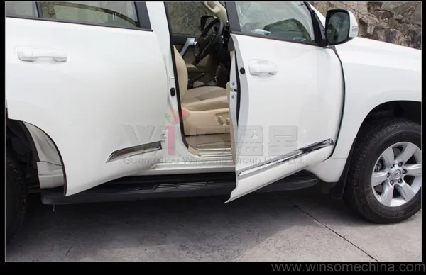 Для Toyota Land Cruiser Prado LC150 150 2010- хромированный корпус боковое формовочное покрытие отделка автомобиля внедорожник Стайлинг тюнинг аксессуар