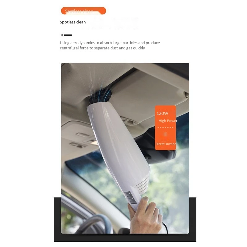 

Handheld Vacuum Cleaner,Portable Car Vacuum Light Weight Mini Vacuum,Suction Wet & Dry Vacuum Cleaner for Home