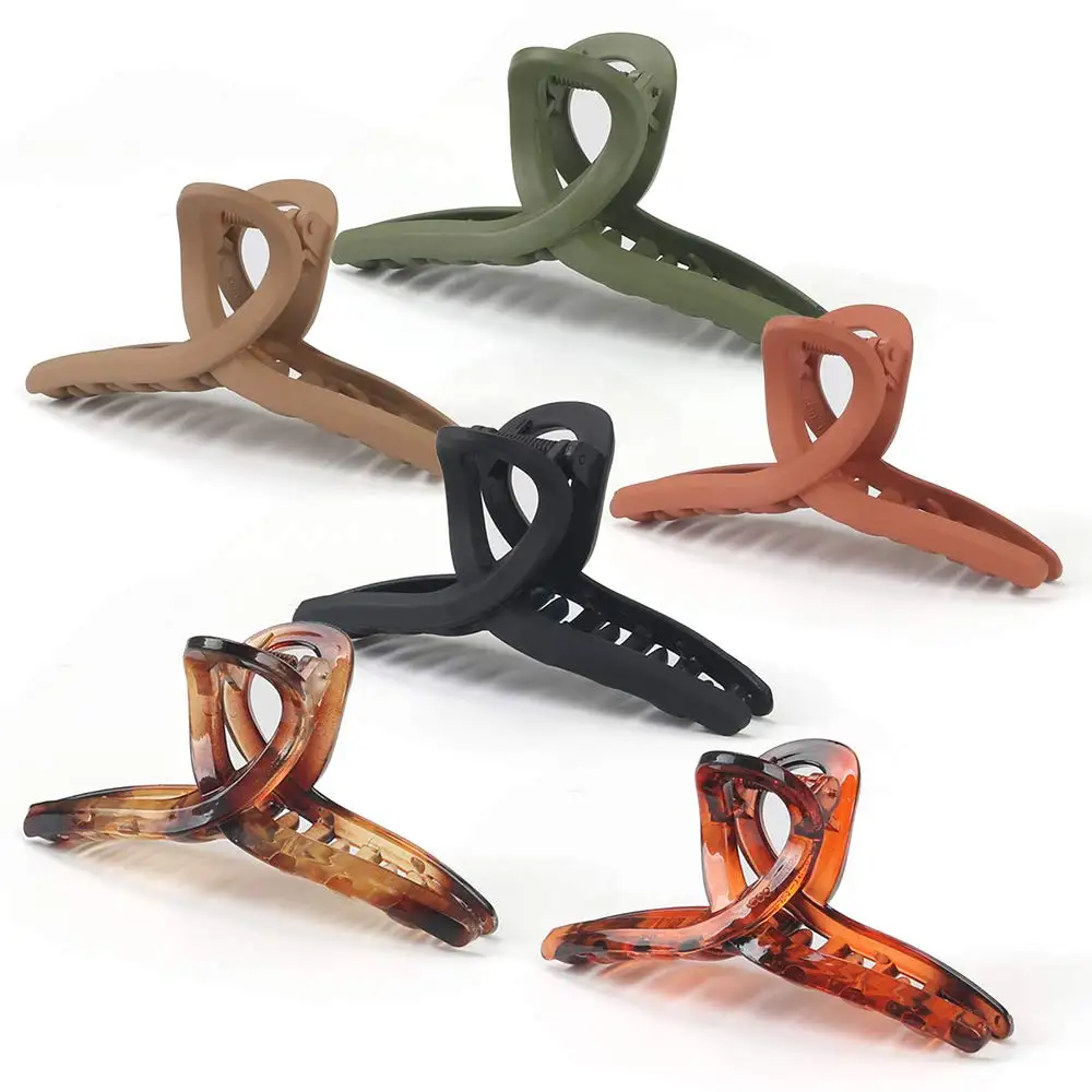 

Large Hair Claw Clips for Thick Hair Clips for Women Girls Banana Clips Vintage Design Barrettes Strong Hold Pin Teeth Clamp