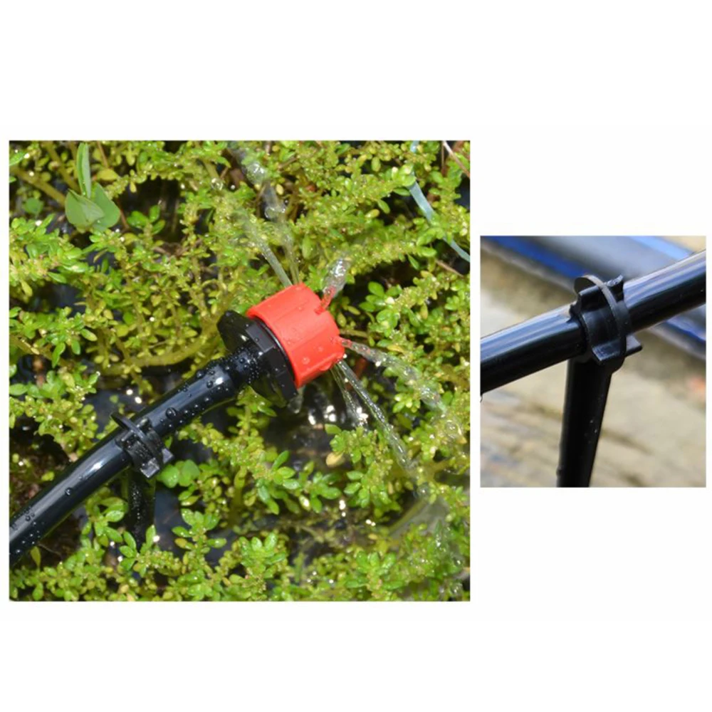 

Drip Irrigation Pole 100pcs/bag Set 100pcs PP Gardens For 1/4" Tubing