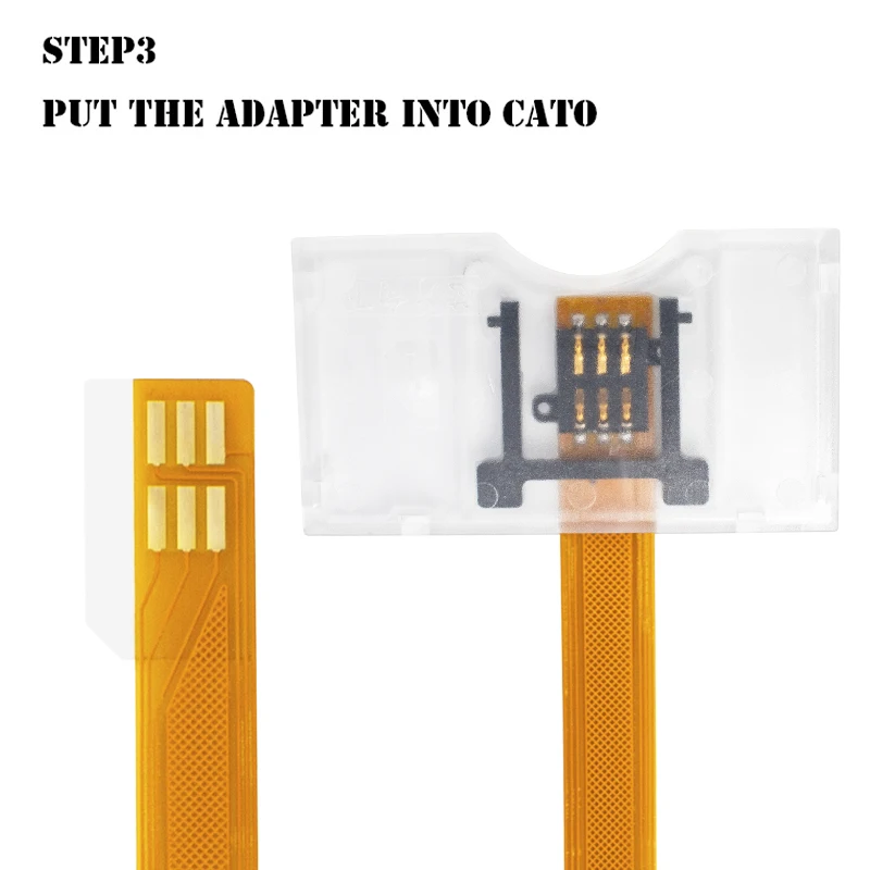 Новый практичный Универсальный гибридный удлинитель для двух Sim-карт адаптер