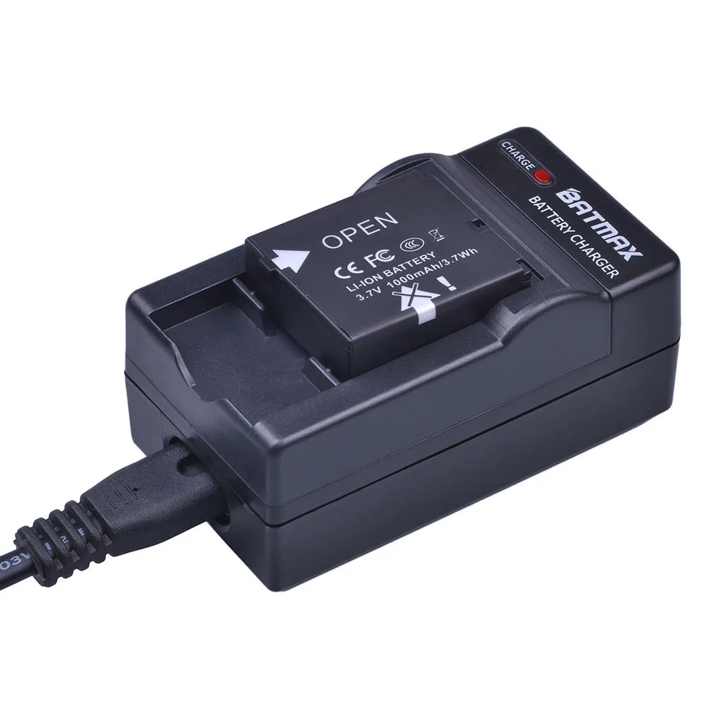 2 аккумулятора DS-SD20 + одно зарядное устройство для спортивных экшн-камер AEE Magicam SD18