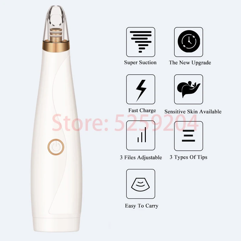 Электрическая машина для удаления угрей уход за кожей лица акне Вакуумная