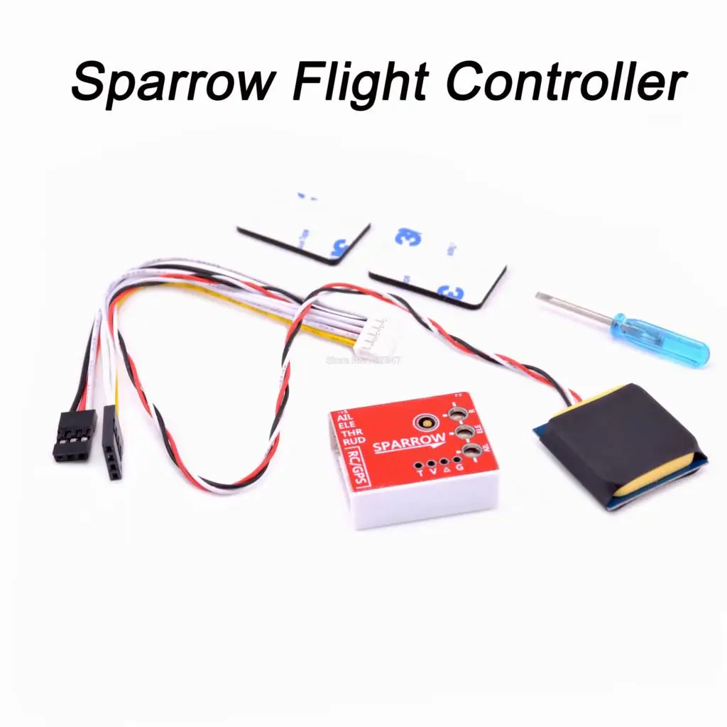 Sparrow Flight Controller with GPS Compass Fence Mode For Mini Fixed Wing FPV RC Micro Drone Sonicmodell VS U-MINI A3 Super NX3 | Игрушки и