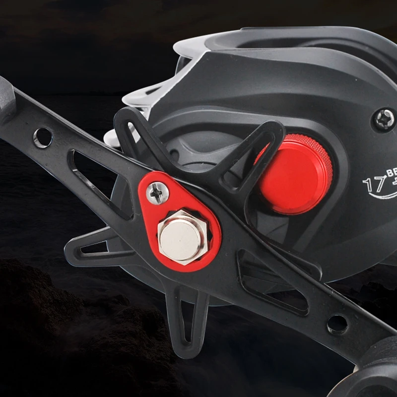 

Baitcasting Reel netic Brake System Fishing Reel 5KG Max Drag 17+1BB 7.2:1 Reel Fishing Boat Bait Casting Fishing Reels