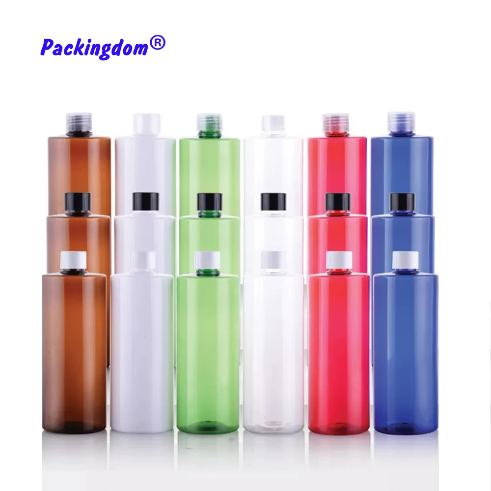 10pcs Plastic Shampoo Bottle Coke Cap Cosmetic Container Empty Hand Washing Packing Shower Gel Tube Liquid Containers 500ml | Красота и