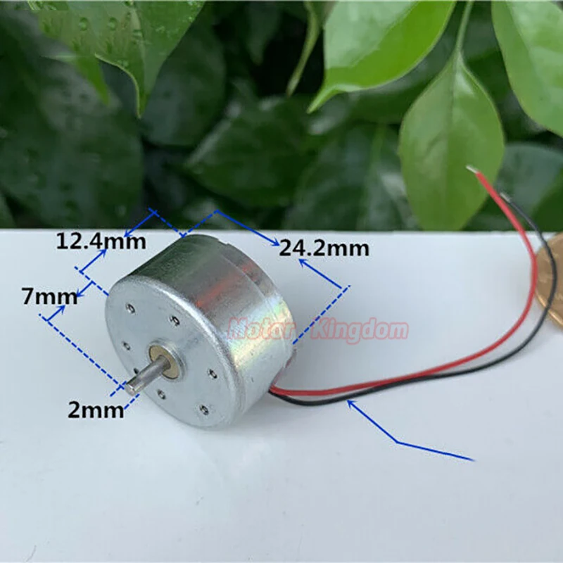Микро RF 300CA Солнечный Мощность мотор редуктор постоянного тока 1 5 V 3В 6V 10300 об/мин