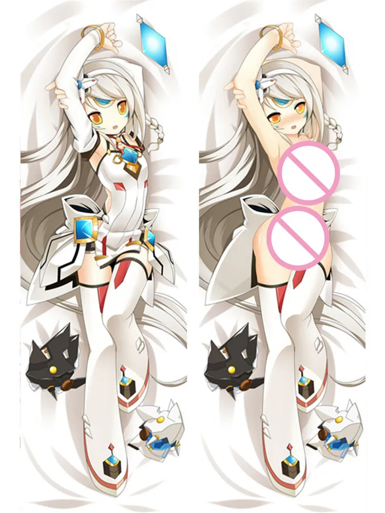 Японское аниме дакимакура ELSWORD ЕВА добавить обниматься тела Подушка Чехол