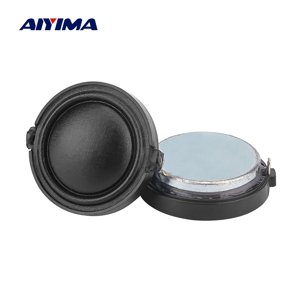 AIYIMA 1 inch 31mm 4 8 Ohm 20W Dome Silk Film Tweeter Speaker Units Small Neodymium Treble Loudspeaker High Pitch Horn Core 2Pcs