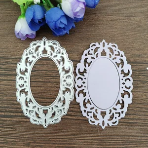 Рамка кружева Металл высечки трафареты для DIY Скрапбукинг декоративное тиснение ручной работы высечки шаблон