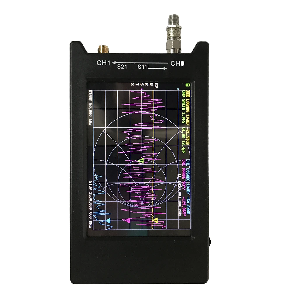 Цифровая антенна 10k 1 5 ГГц сетевой анализатор LCDHF VHF UHF 4 стоячая волна с УФ вектором