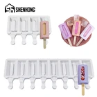 SHENHONG 20 видов силиконовая форма для льда мороженое фруктового льда, 50 шт в наборе, палочки 48 полости Куб DIY лоток Лето Кухня кондитерского инструмента