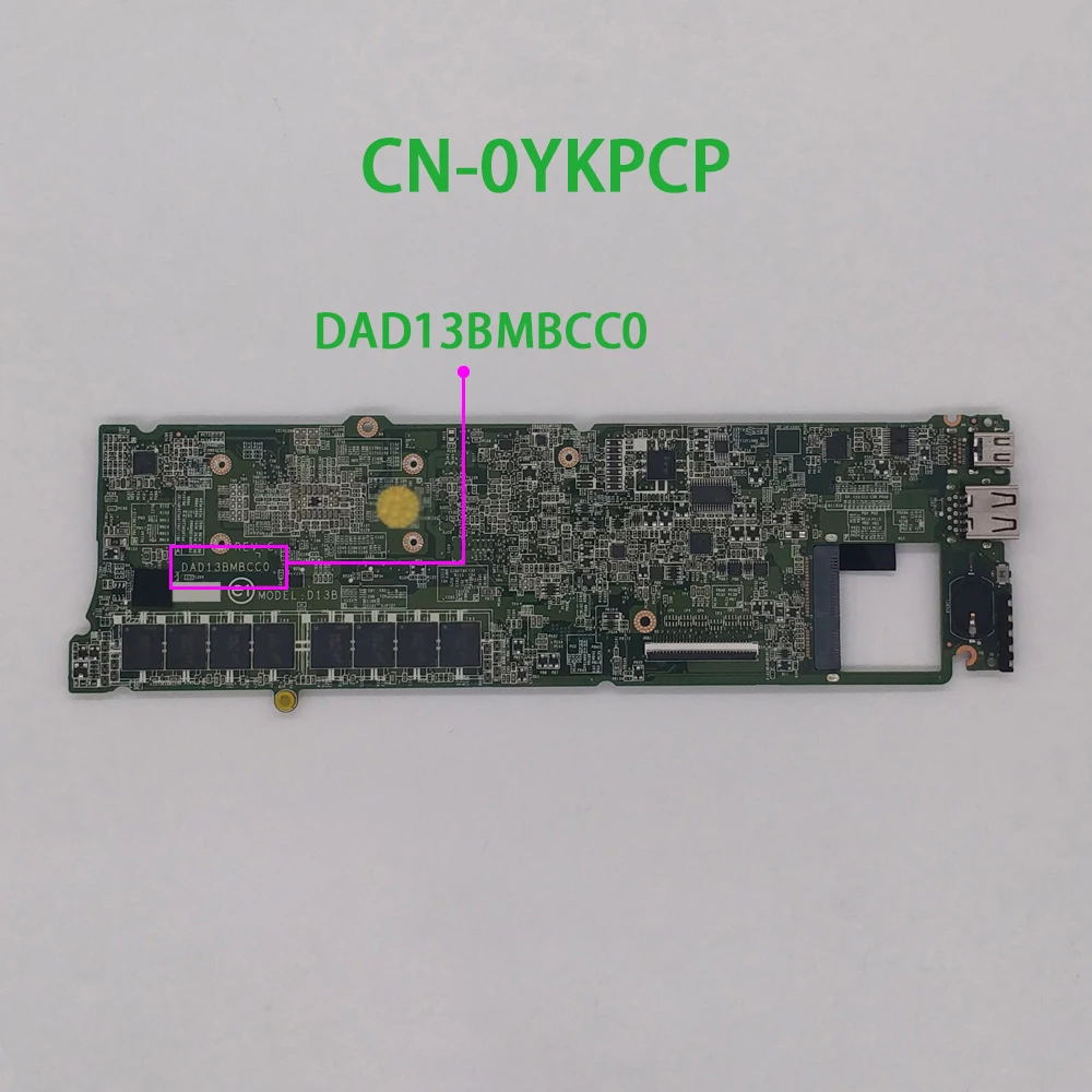 CN 0YKPCP ykdad13bmbcc0 w i7 3687U CPU 8G RAM для Dell XPS L322X ноутбук ПК материнская плата|Материнские